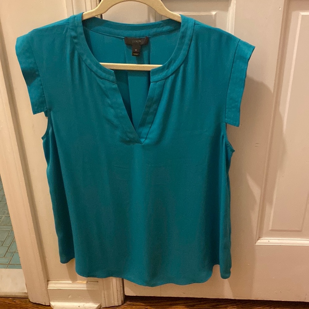 Turquoise blouse